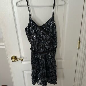Express sequin dress size medium